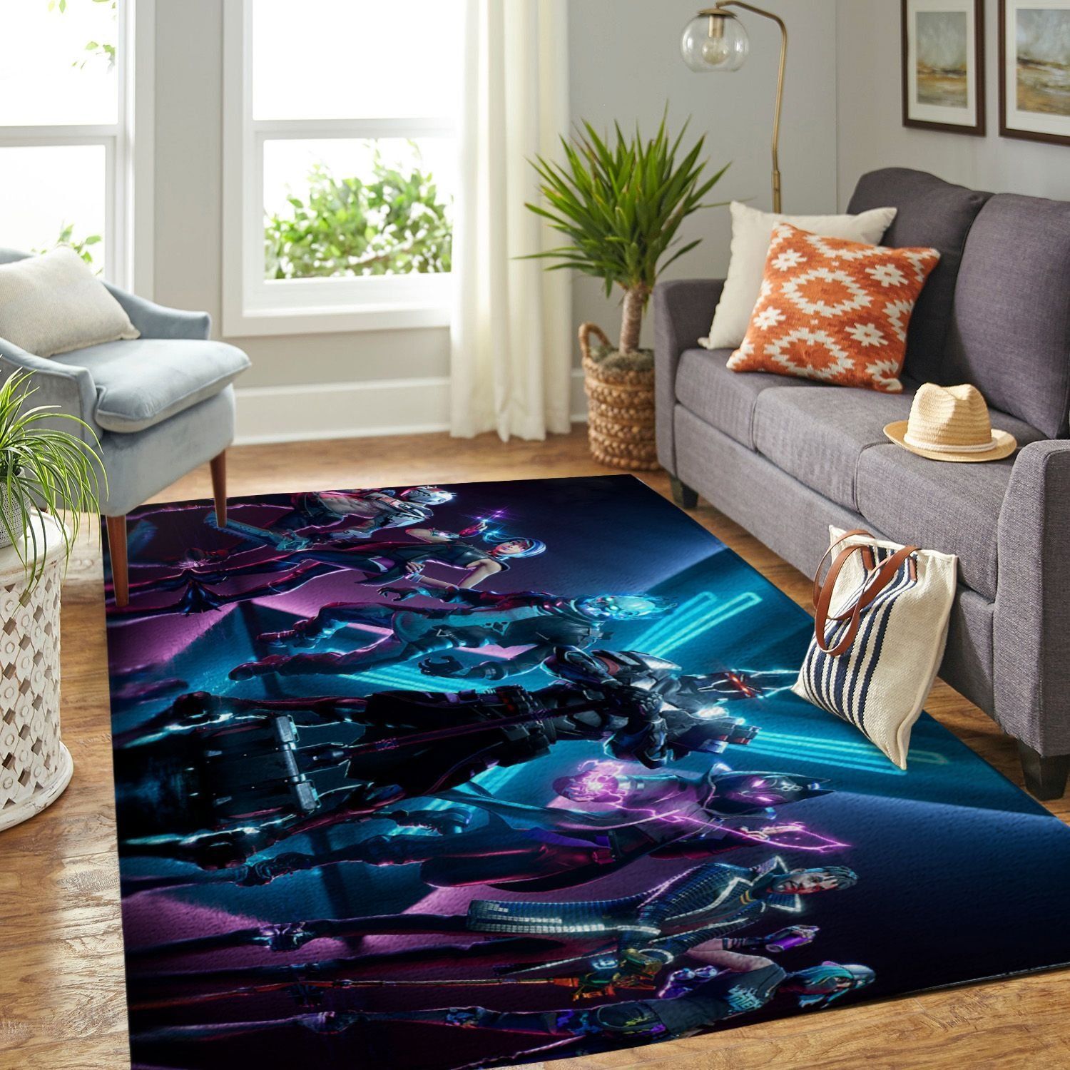 Amazon Fortnite Living Room Area Rug