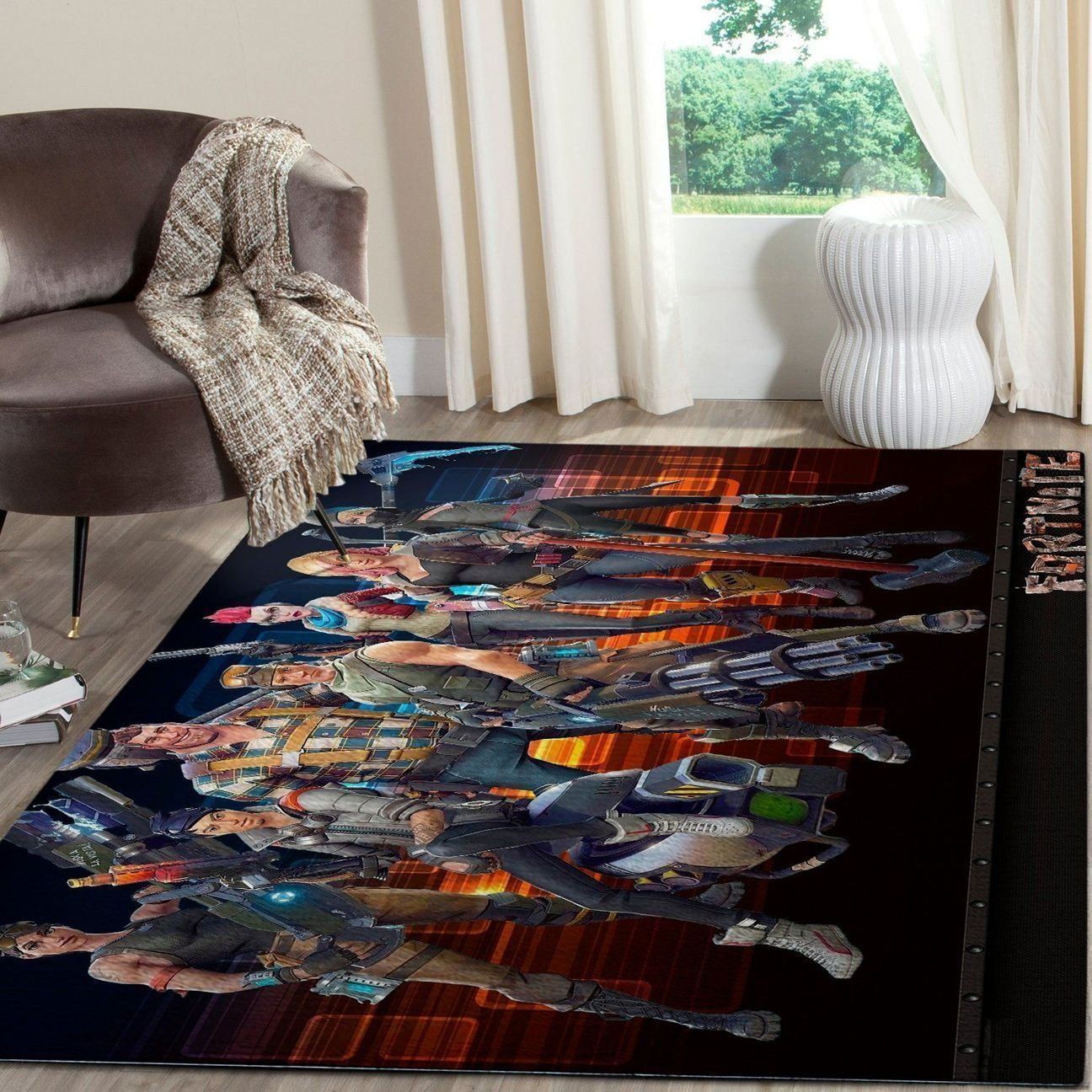 Amazon Fortnite Living Room Area Rug