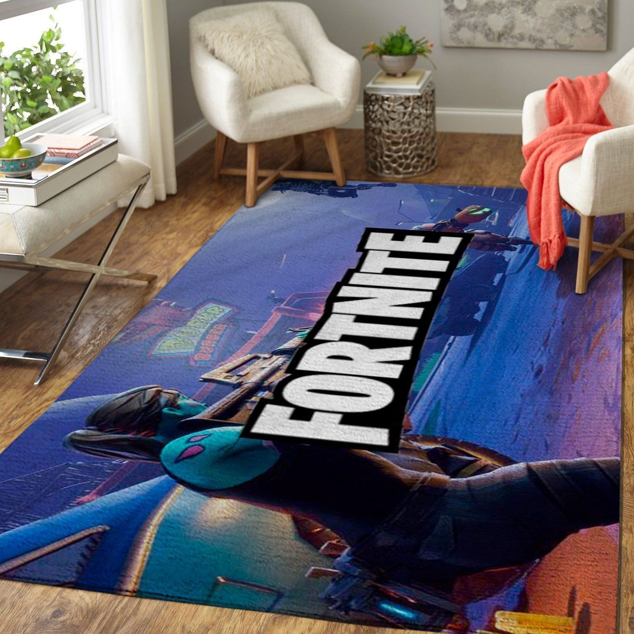 Amazon Fortnite Living Room Area Rug