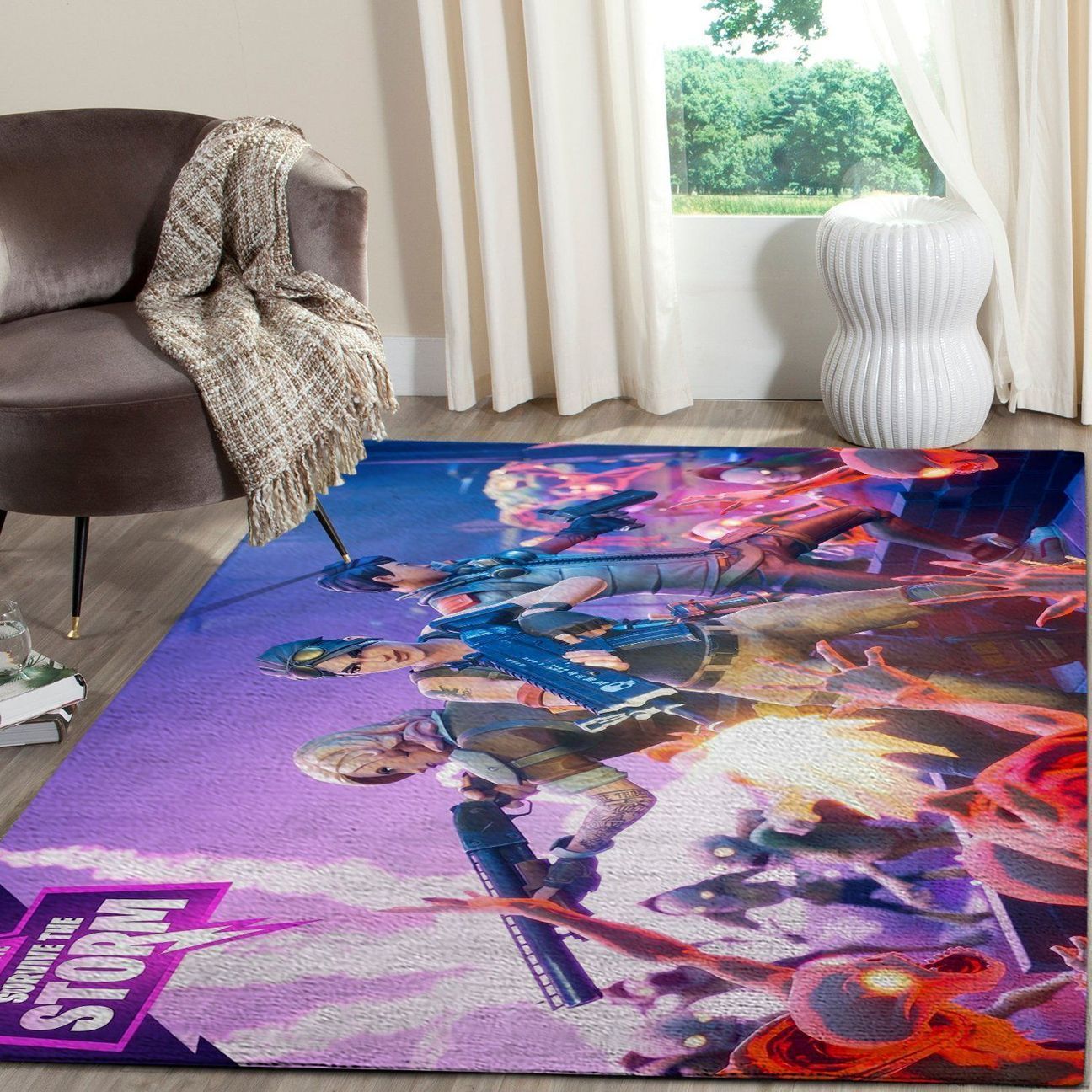 Amazon Fortnite Living Room Area Rug