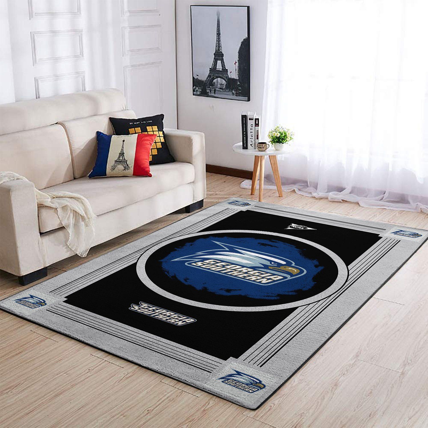 Amazon Georgia Southern Eagles Living Room Area Rug