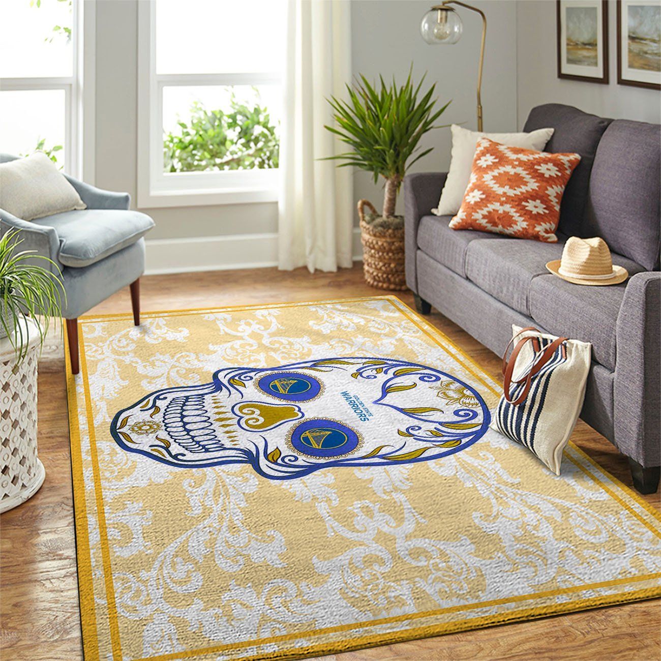 Amazon Golden State Warriors Living Room Area Rug