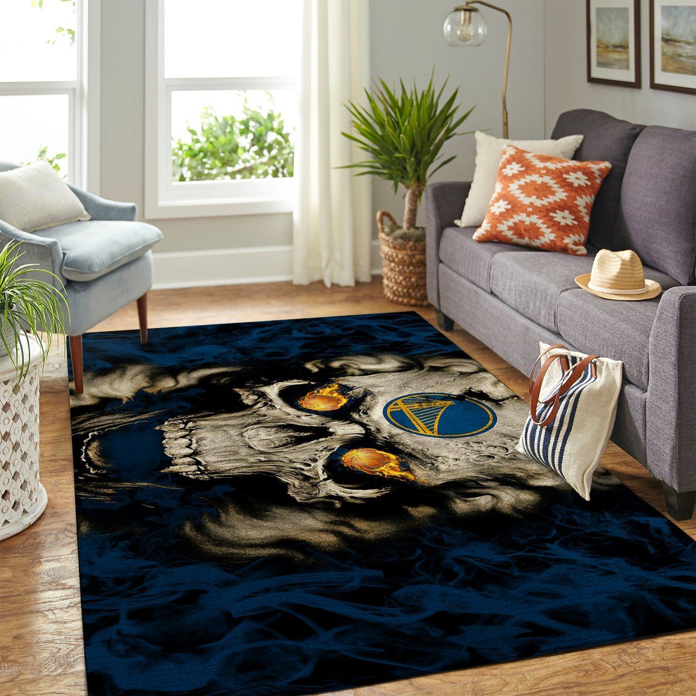 Amazon Golden State Warriors Living Room Area Rug