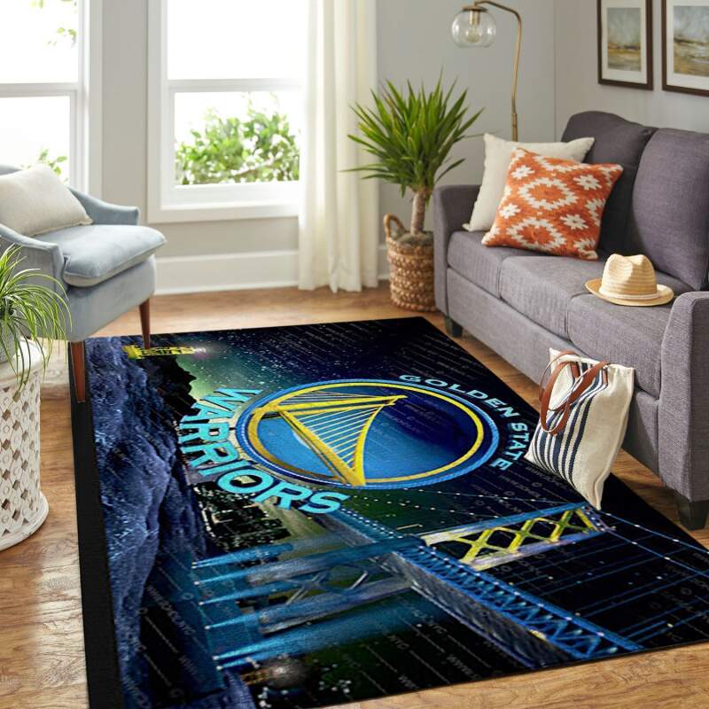 Amazon Golden State Warriors Living Room Area Rug