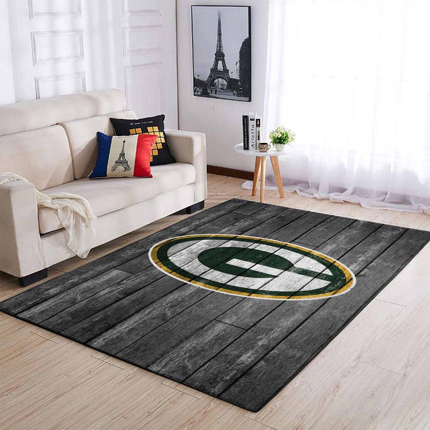 Amazon Green Bay Packers Living Room Area Rug