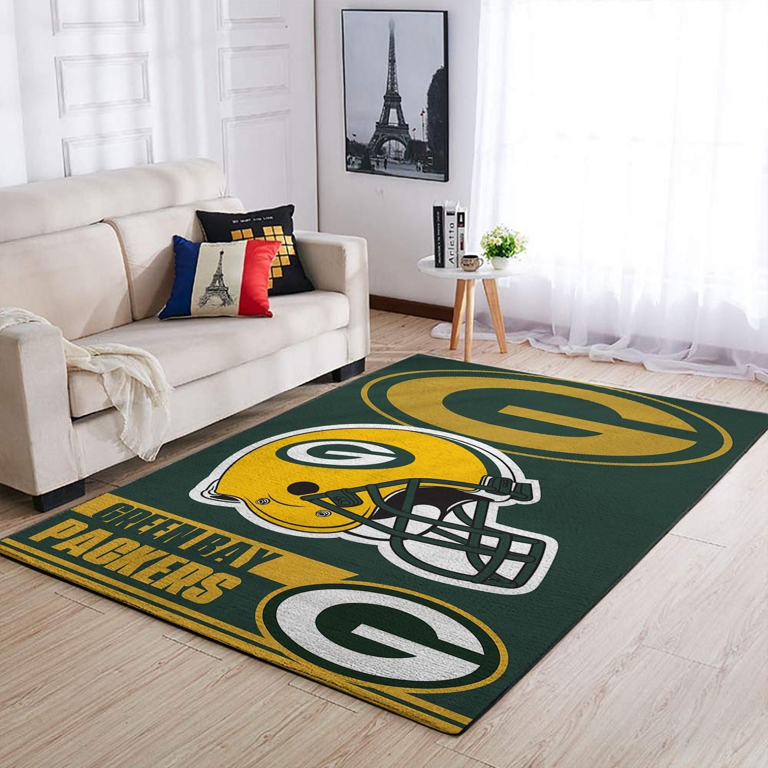 Amazon Green Bay Packers Living Room Area Rug