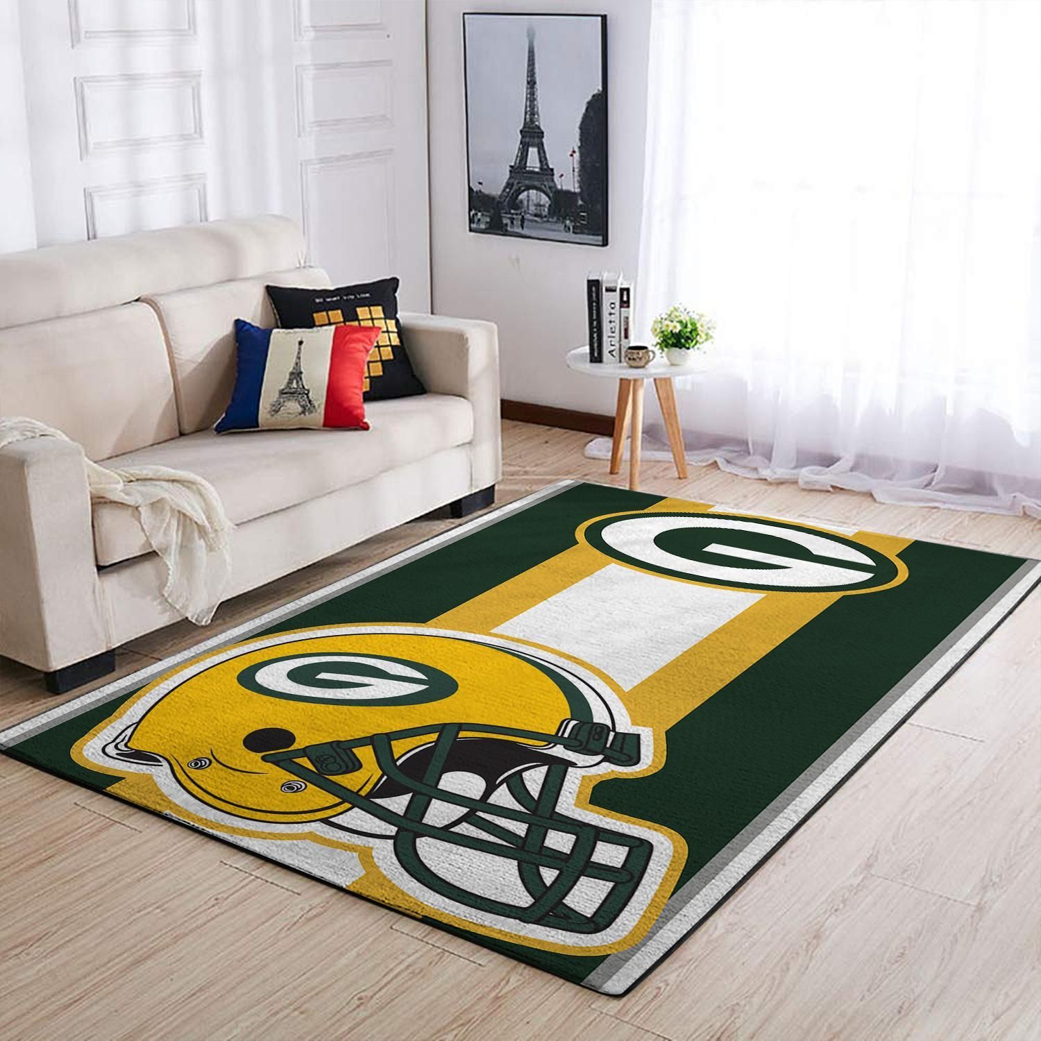 Amazon Green Bay Packers Living Room Area Rug