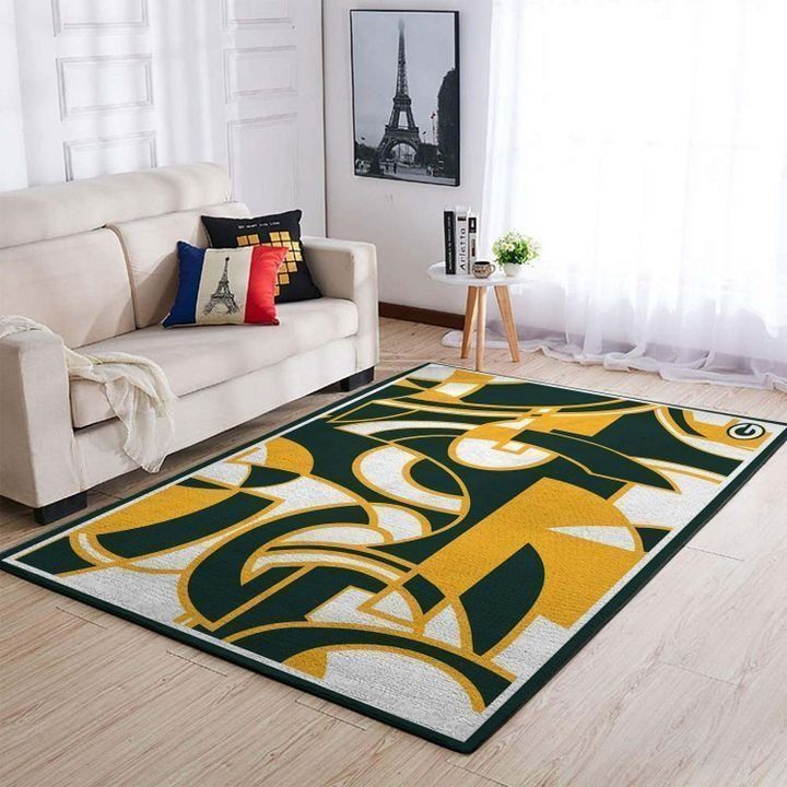 Amazon Green Bay Packers Living Room Area Rug