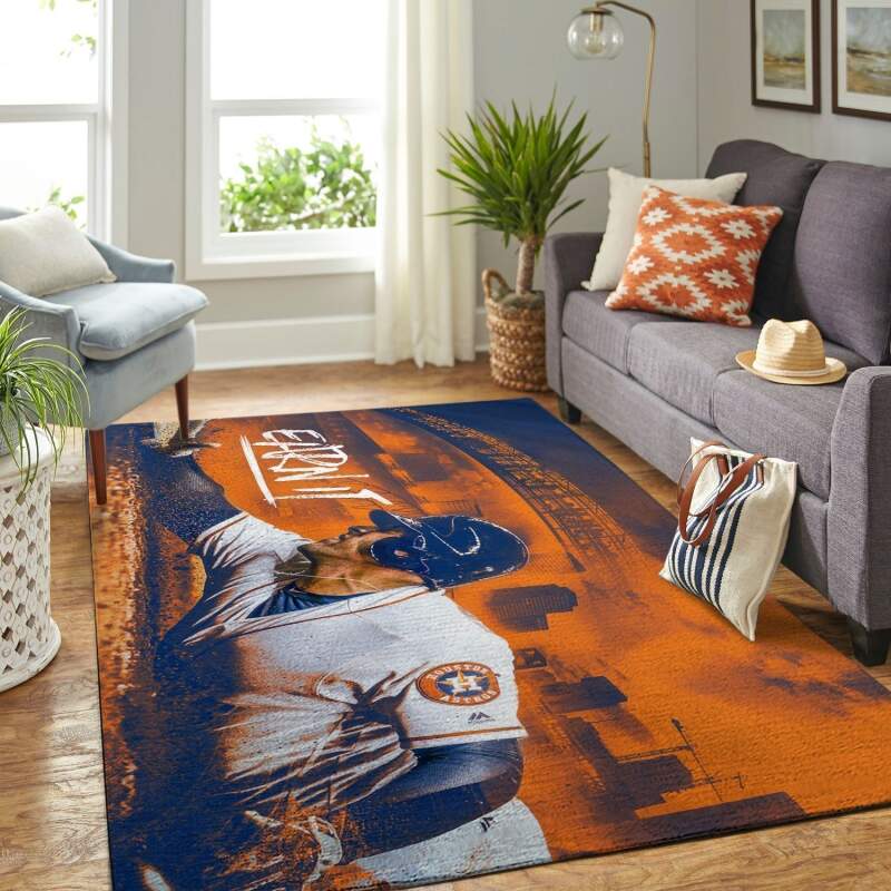 Amazon Houston Astros Living Room Area Rug