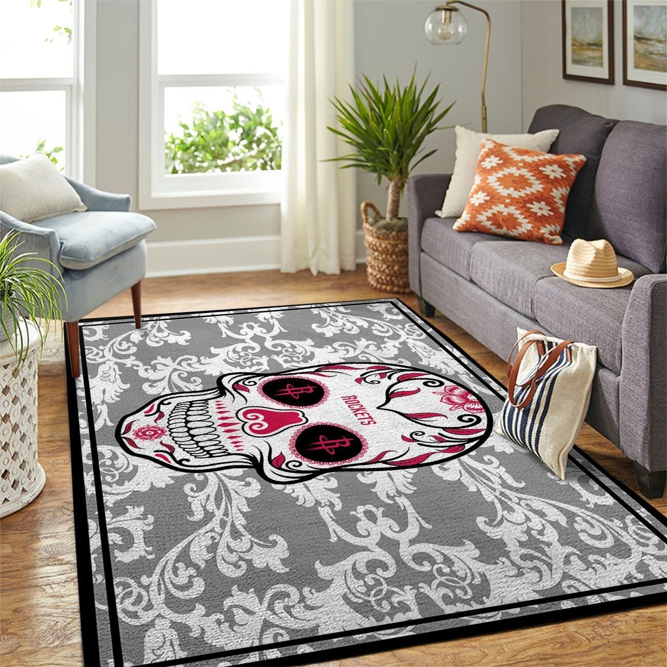 Amazon Houston Rockets Living Room Area Rug