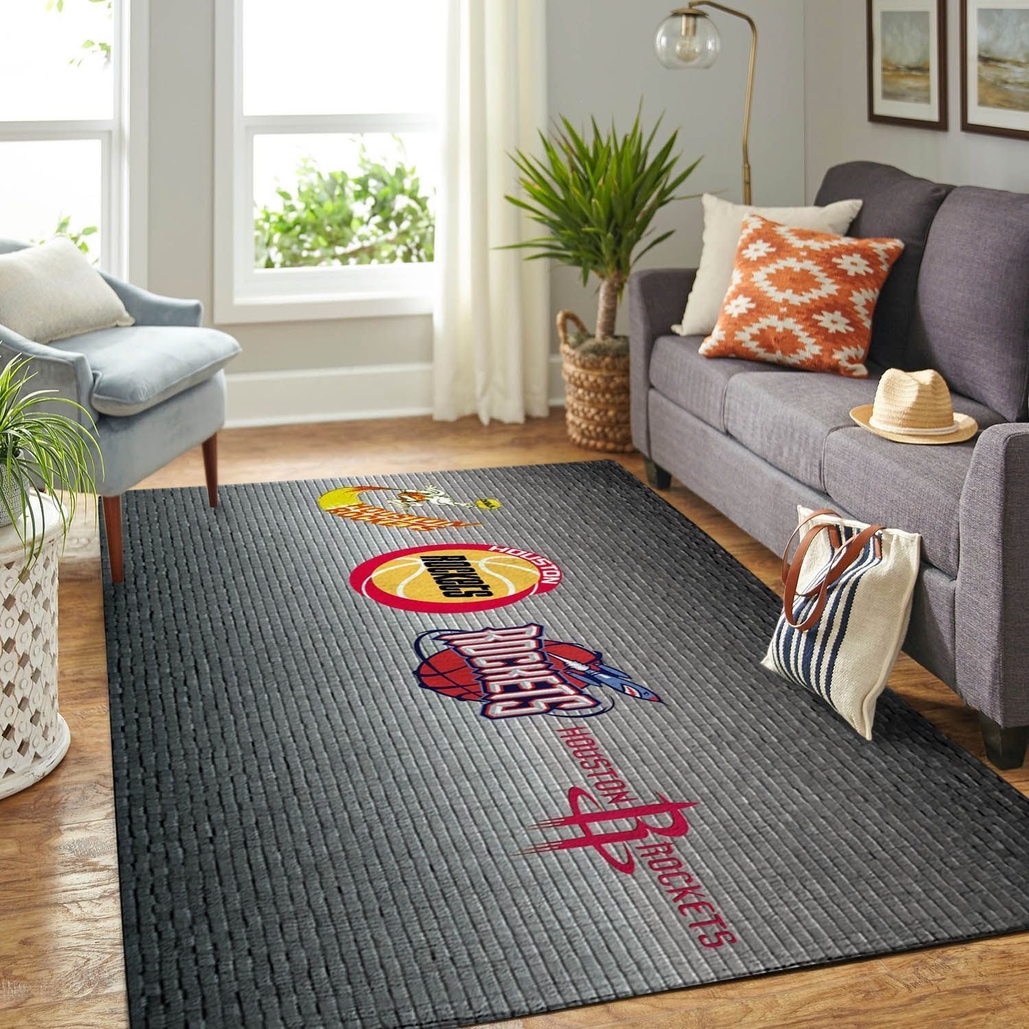 Amazon Houston Rockets Living Room Area Rug