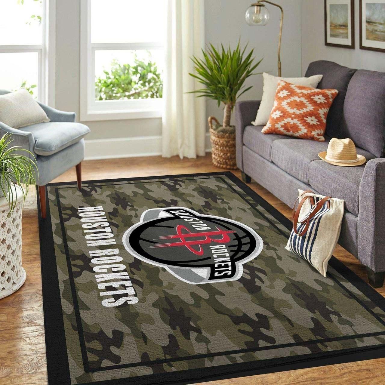 Amazon Houston Rockets Living Room Area Rug