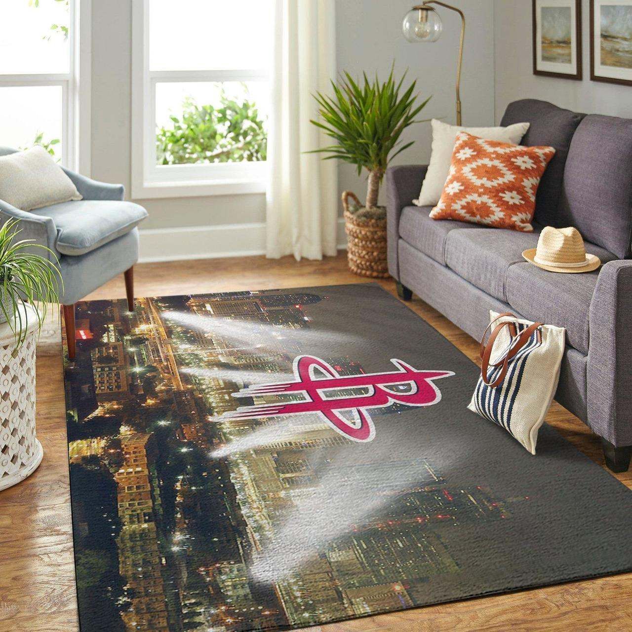 Amazon Houston Rockets Living Room Area Rug