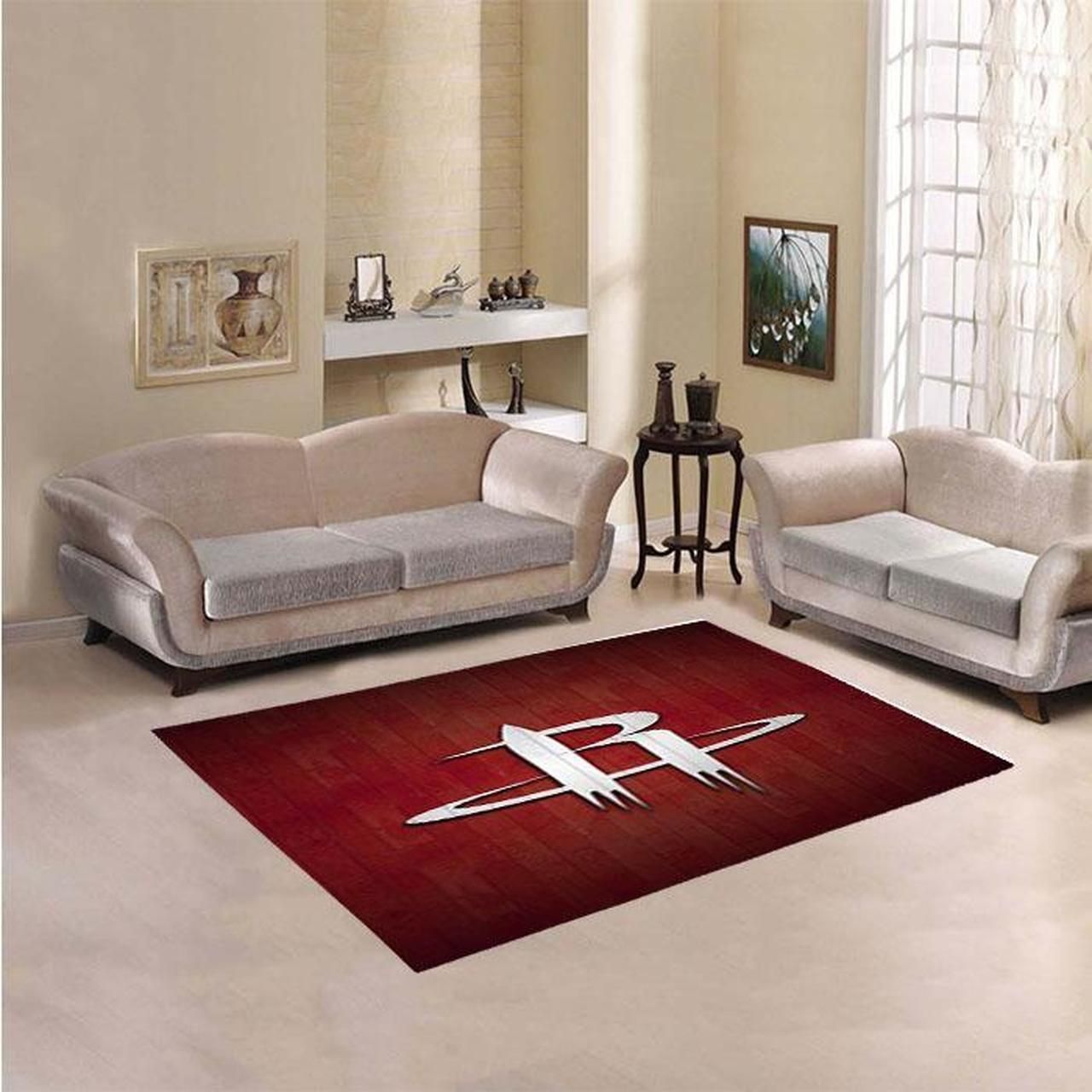 Amazon Houston Rockets Living Room Area Rug