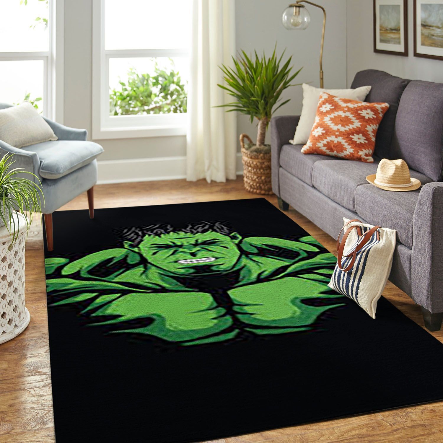 Amazon Hulk Living Room Area Rug