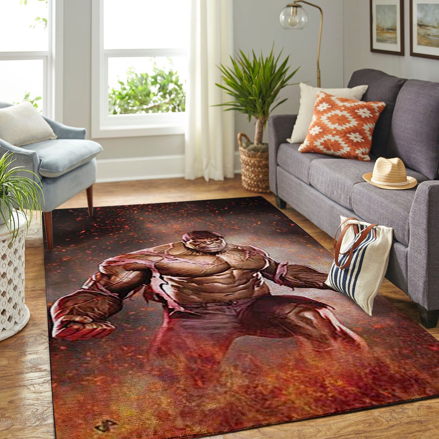 Amazon Hulk Living Room Area Rug
