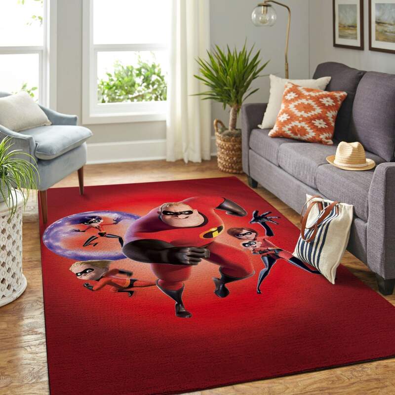 Amazon Incredibles Disney Movie Living Room Area Rug