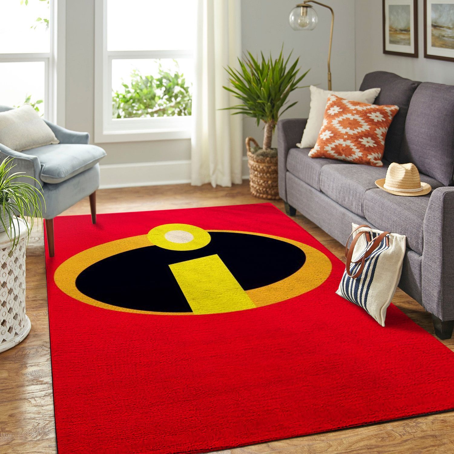 Amazon Incredibles Disney Movie Living Room Area Rug