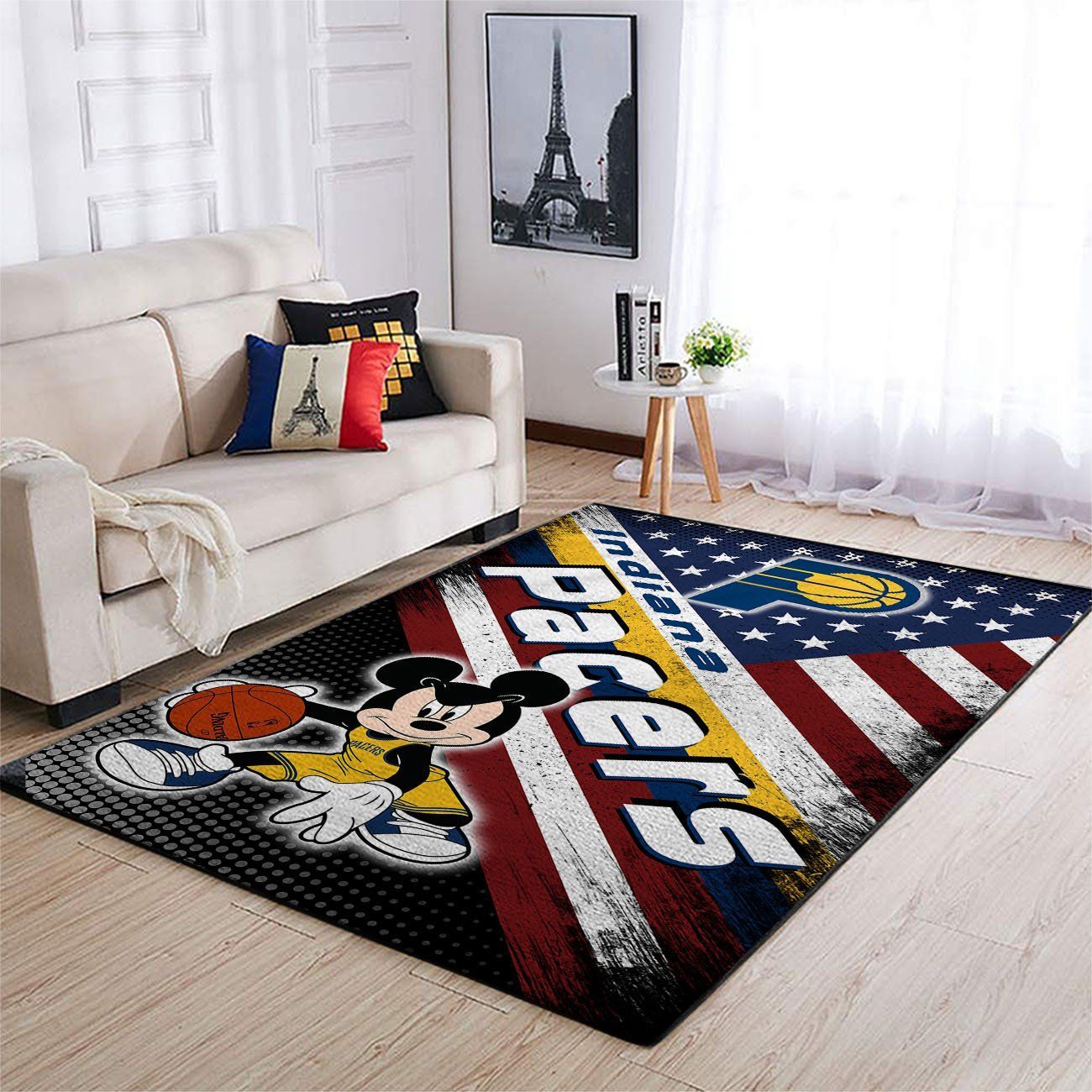 Amazon Indiana Pacers Living Room Area Rug