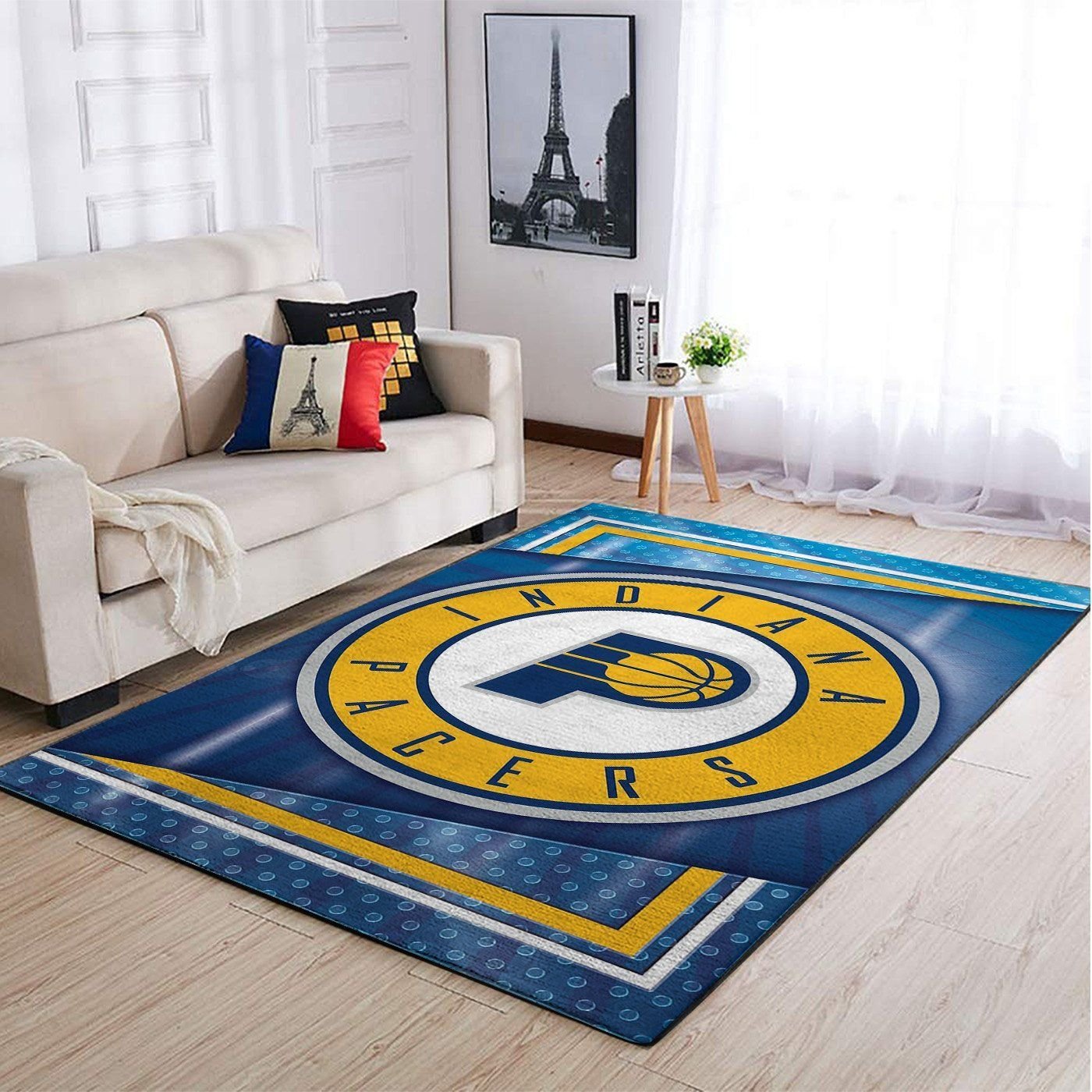 Amazon Indiana Pacers Living Room Area Rug