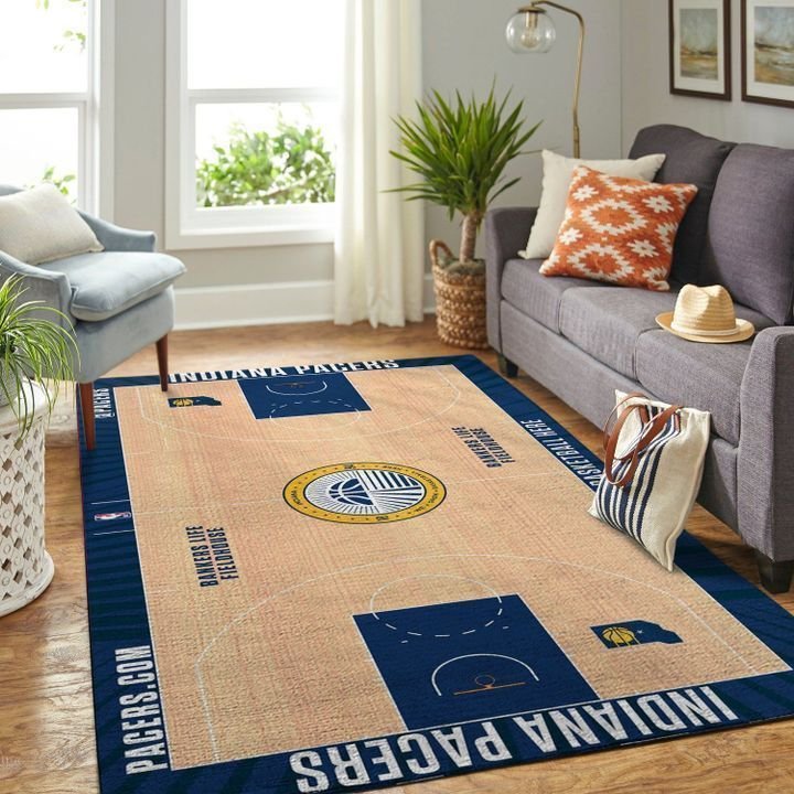 Amazon Indiana Pacers Living Room Area Rug