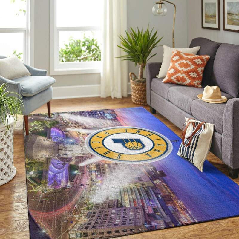 Amazon Indiana Pacers Living Room Area Rug
