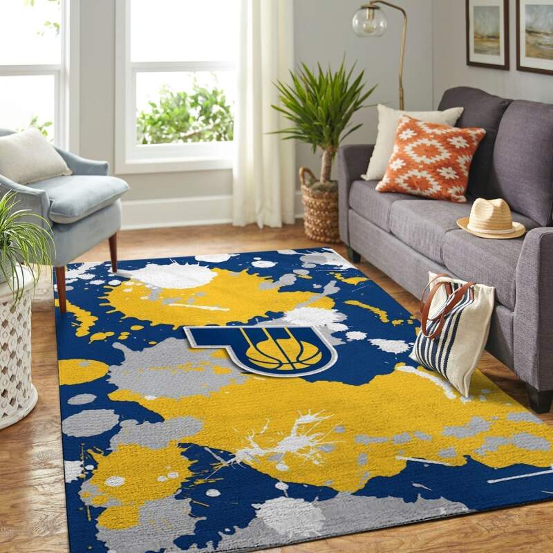 Amazon Indiana Pacers Living Room Area Rug