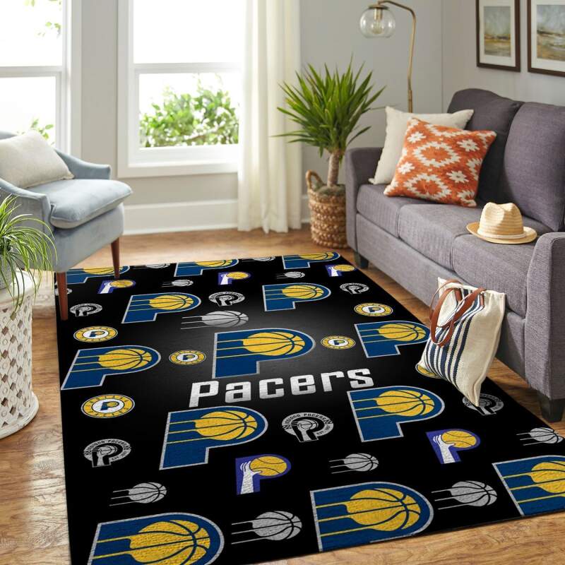 Amazon Indiana Pacers Living Room Area Rug