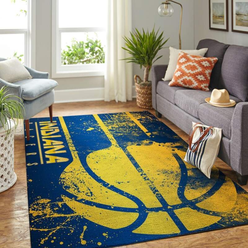 Amazon Indiana Pacers Living Room Area Rug