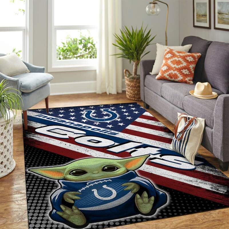 Amazon Indianapolis Colts Living Room Area Rug