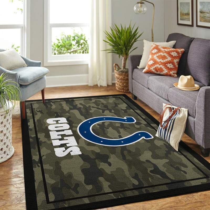 Amazon Indianapolis Colts Living Room Area Rug