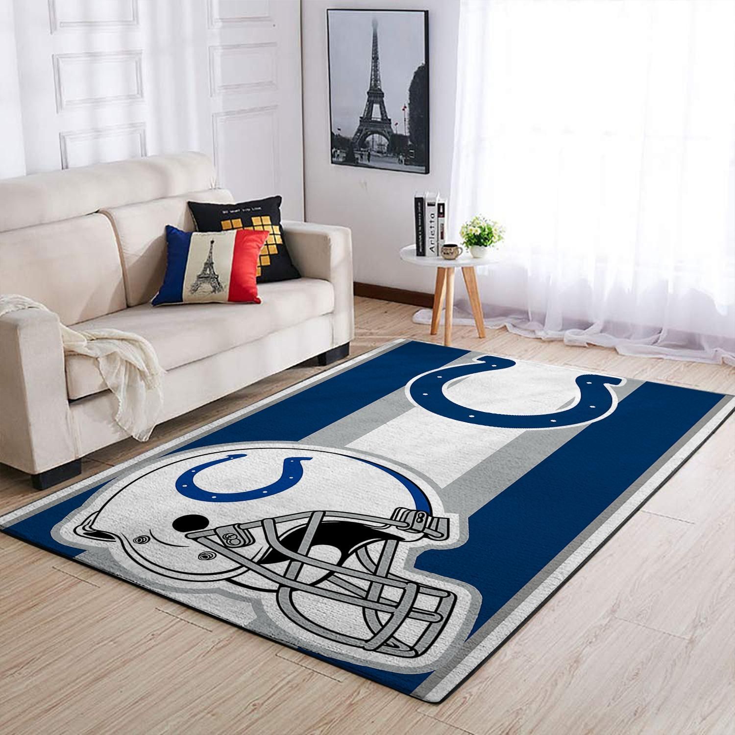 Amazon Indianapolis Colts Living Room Area Rug