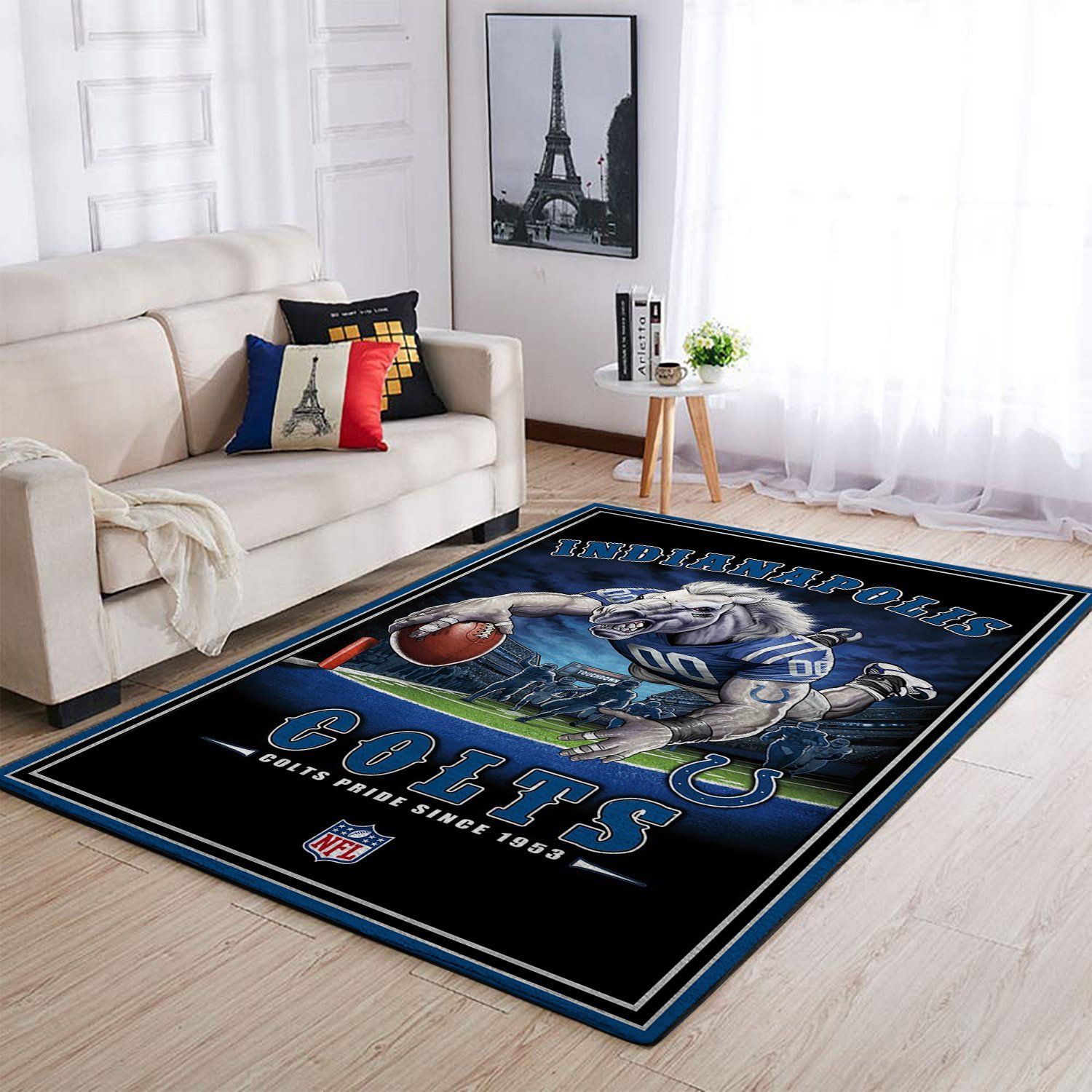 Amazon Indianapolis Colts Living Room Area Rug