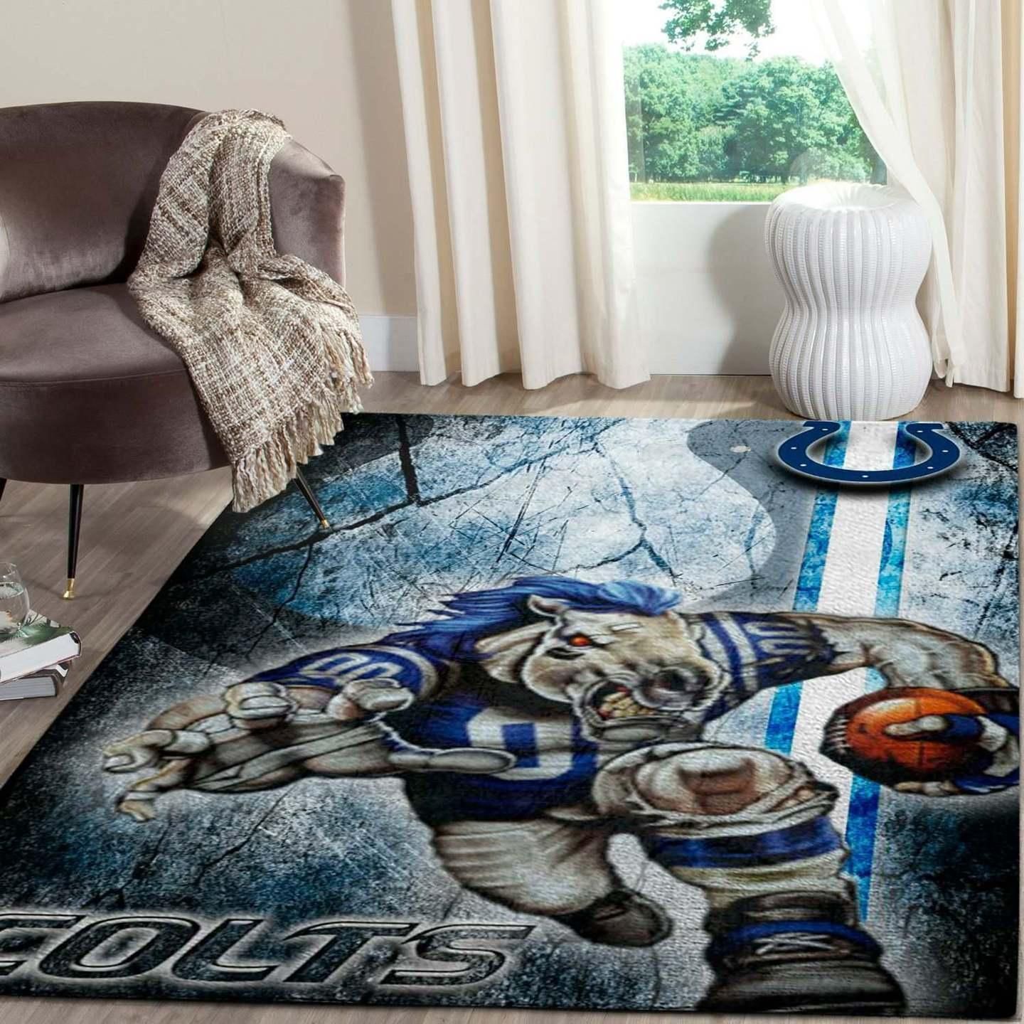 Amazon Indianapolis Colts Living Room Area Rug