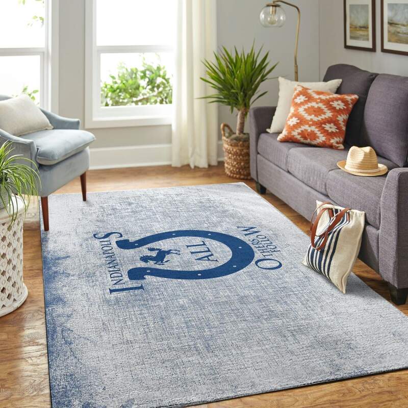 Amazon Indianapolis Colts Living Room Area Rug