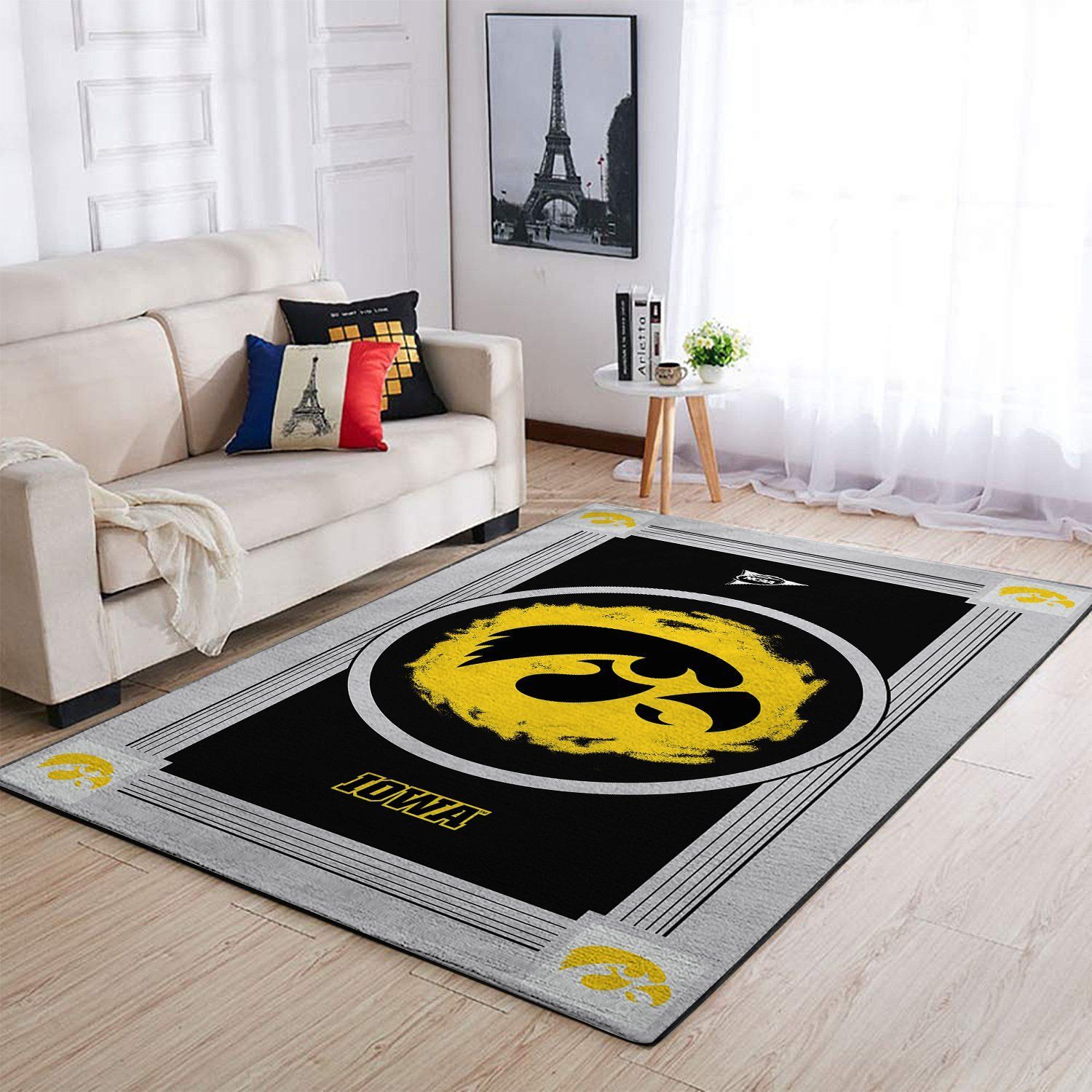 Amazon Iowa Hawkeyes Living Room Area Rug