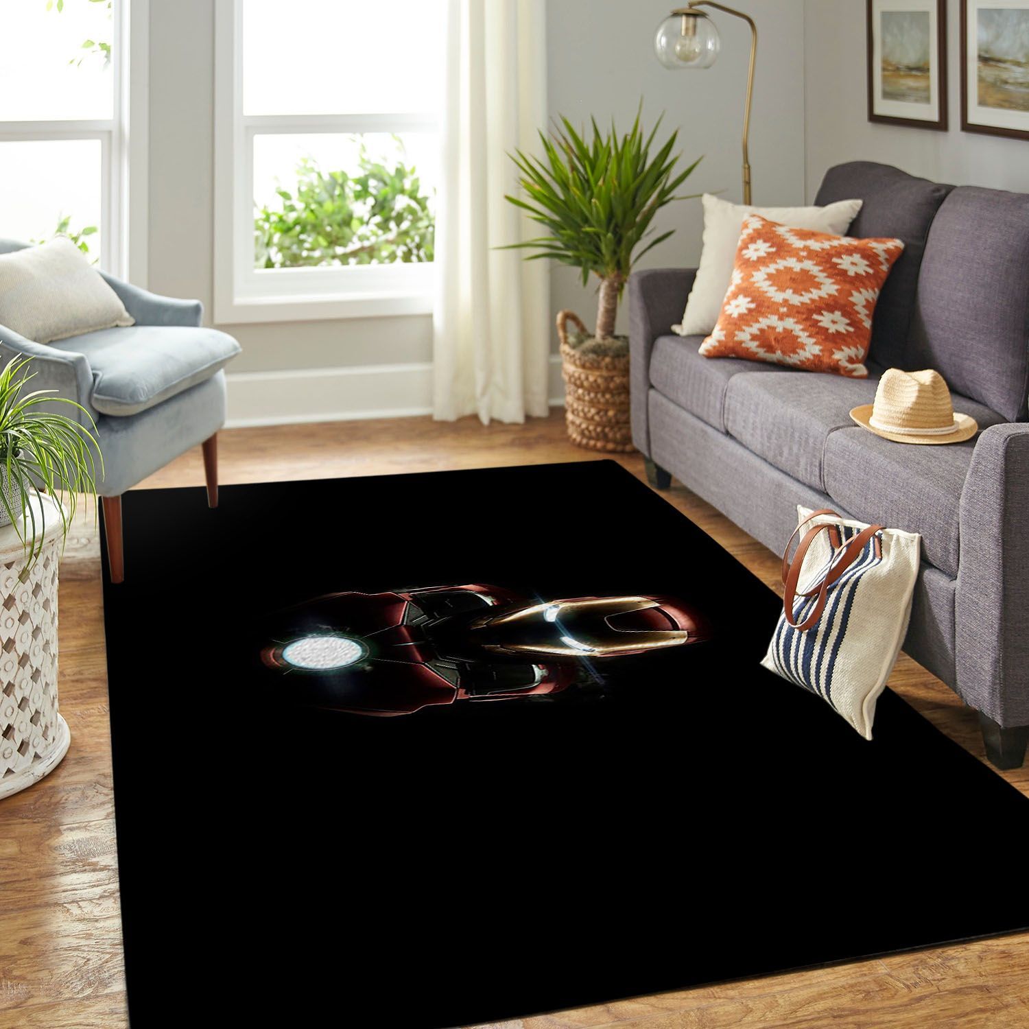 Amazon Ironman Living Room Area Rug