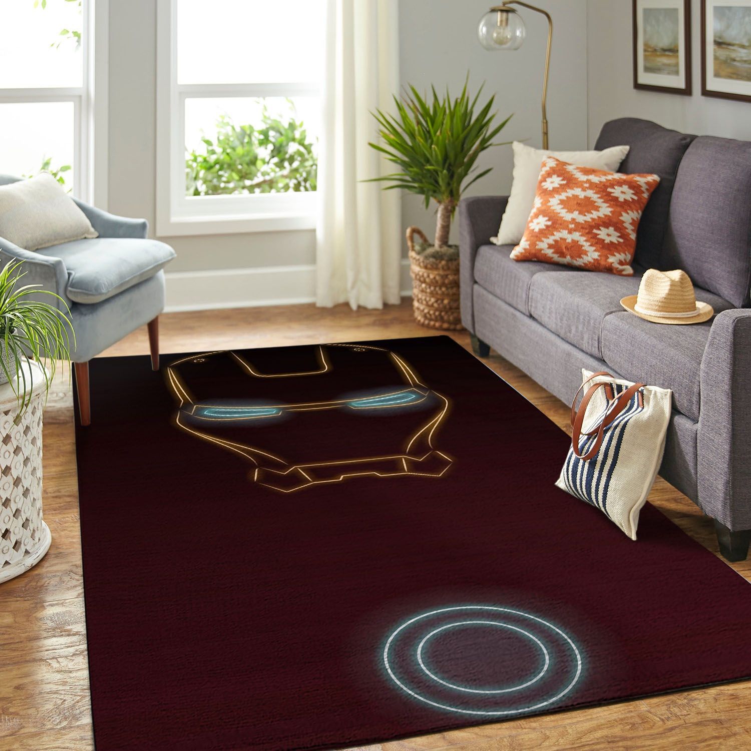 Amazon Ironman Living Room Area Rug