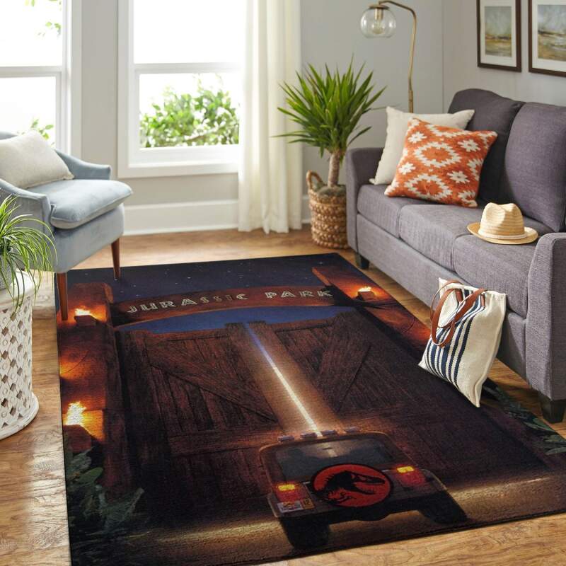 Amazon Jurassic World Movie-ancient Dinosaur Living Room Area Rug