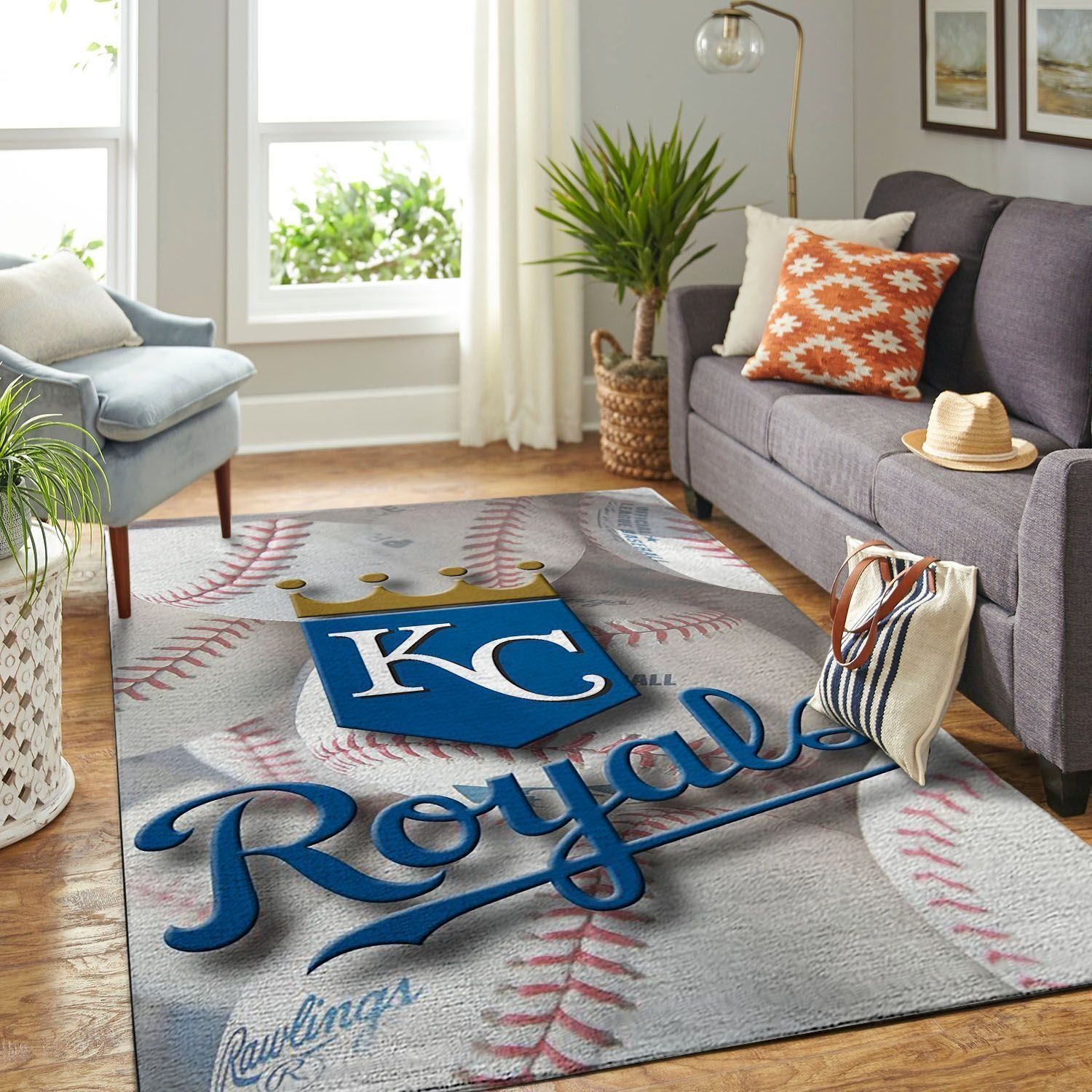 Amazon Kansas City Royals Living Room Area Rug