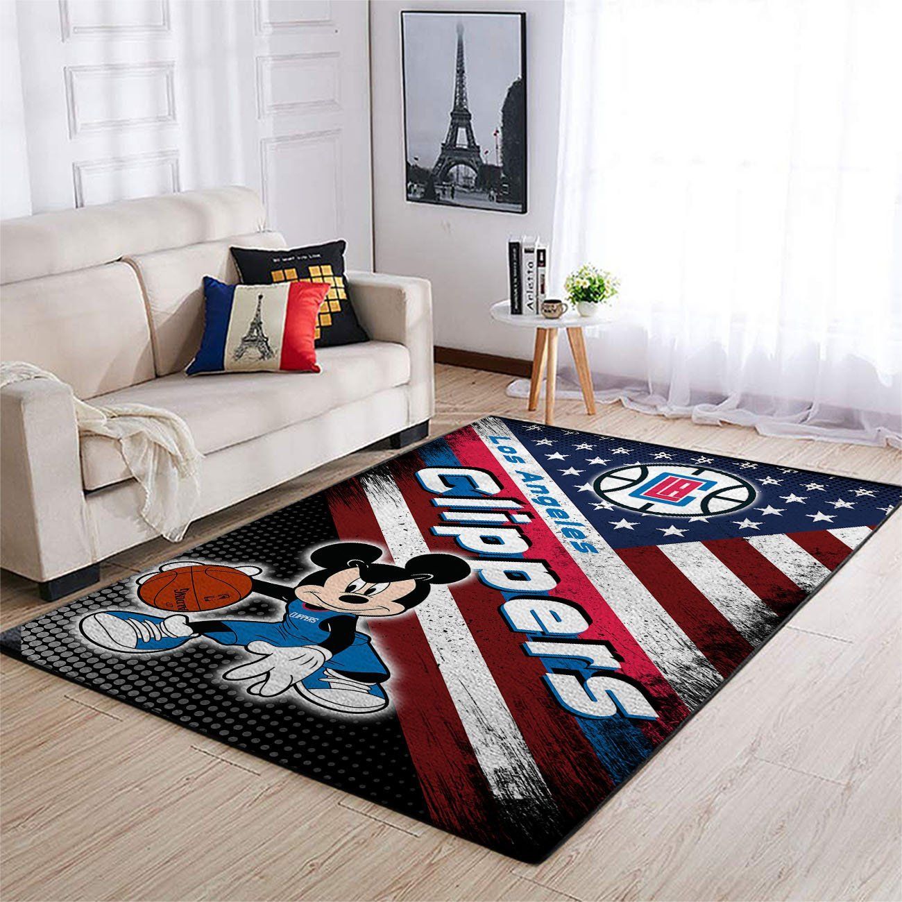 Amazon La Clippers Living Room Area Rug