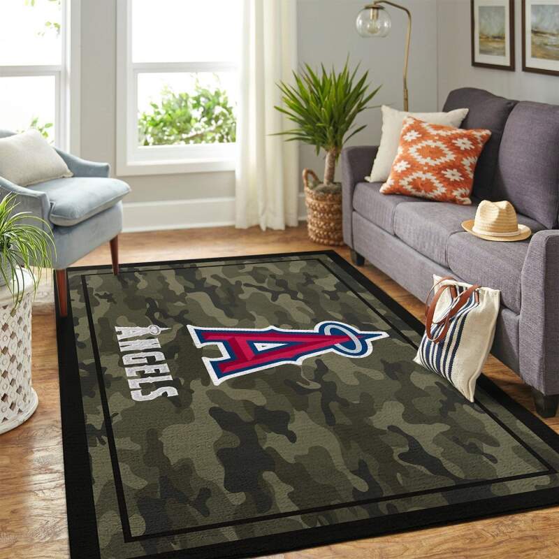 Amazon Los Angeles Angels Living Room Area Rug