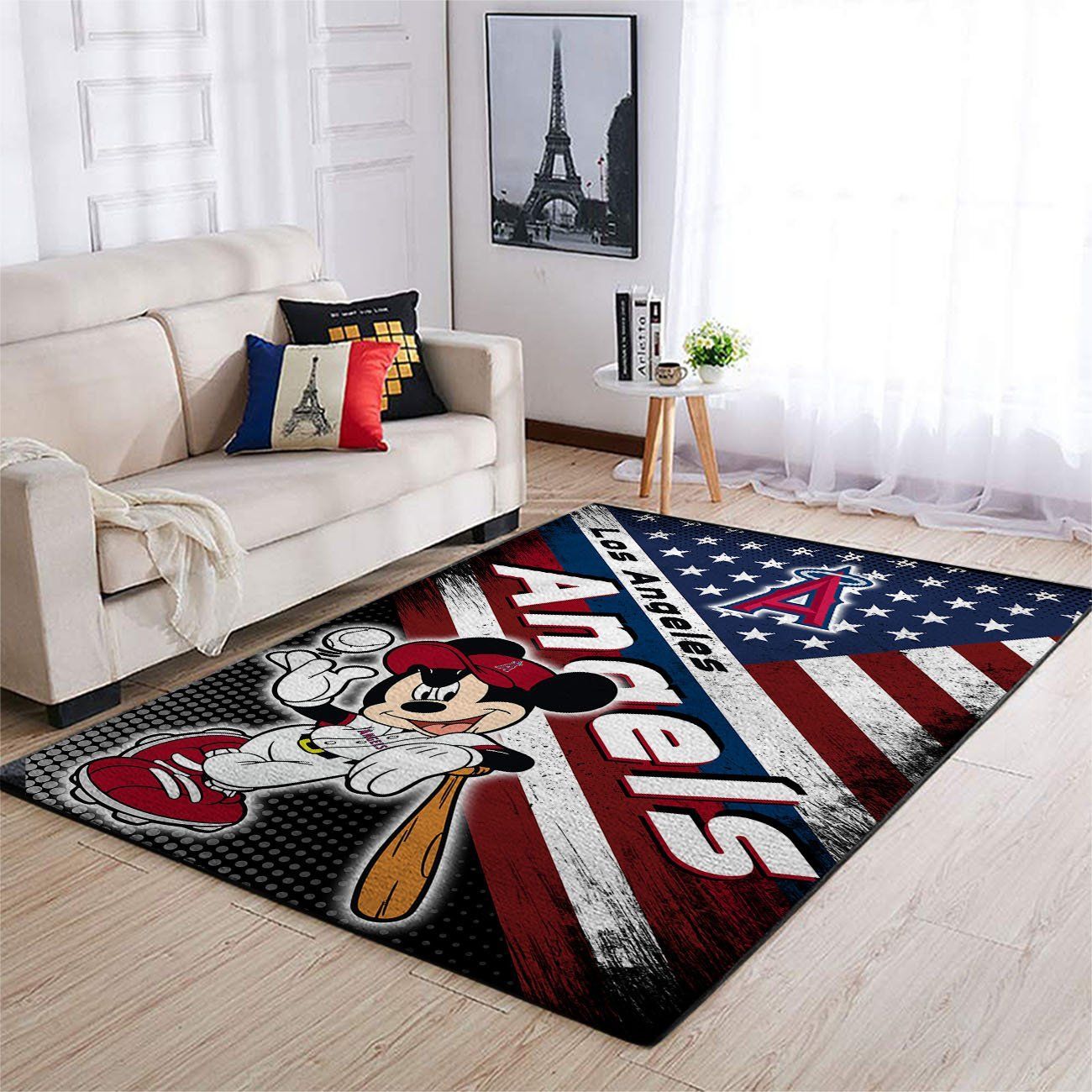 Amazon Los Angeles Angels Living Room Area Rug