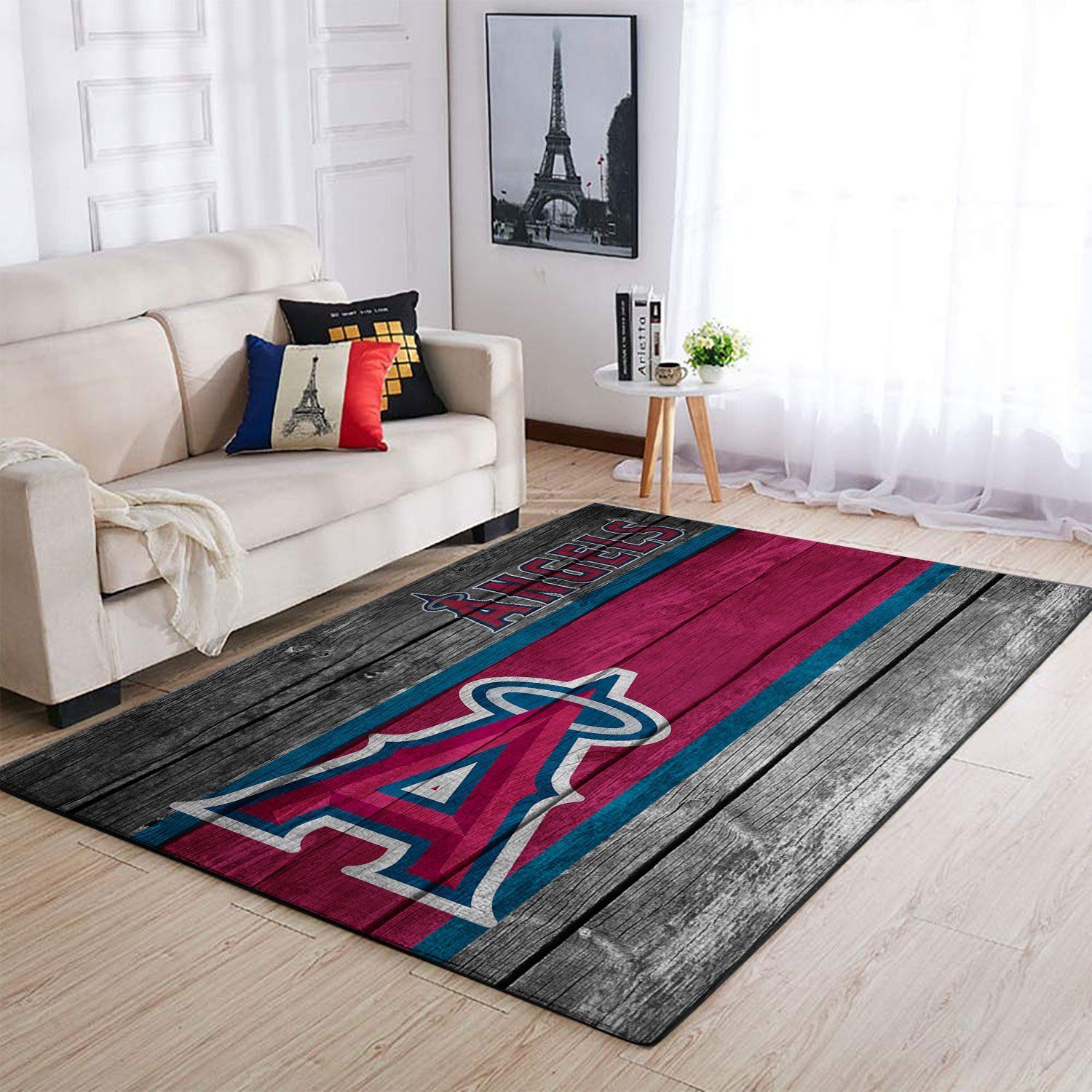 Amazon Los Angeles Angels Living Room Area Rug