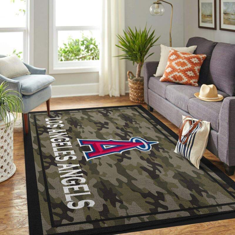 Amazon Los Angeles Angels Living Room Area Rug