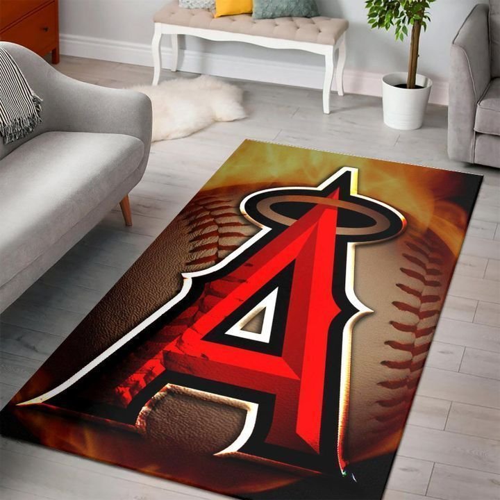 Amazon Los Angeles Angels Living Room Area Rug
