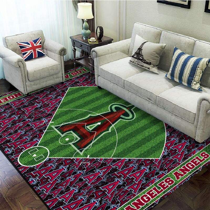 Amazon Los Angeles Angels Living Room Area Rug