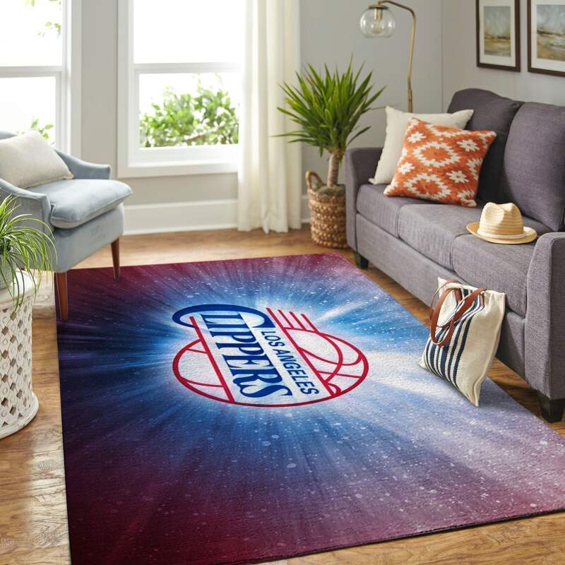 Amazon Los Angeles Clippers Living Room Area Rug