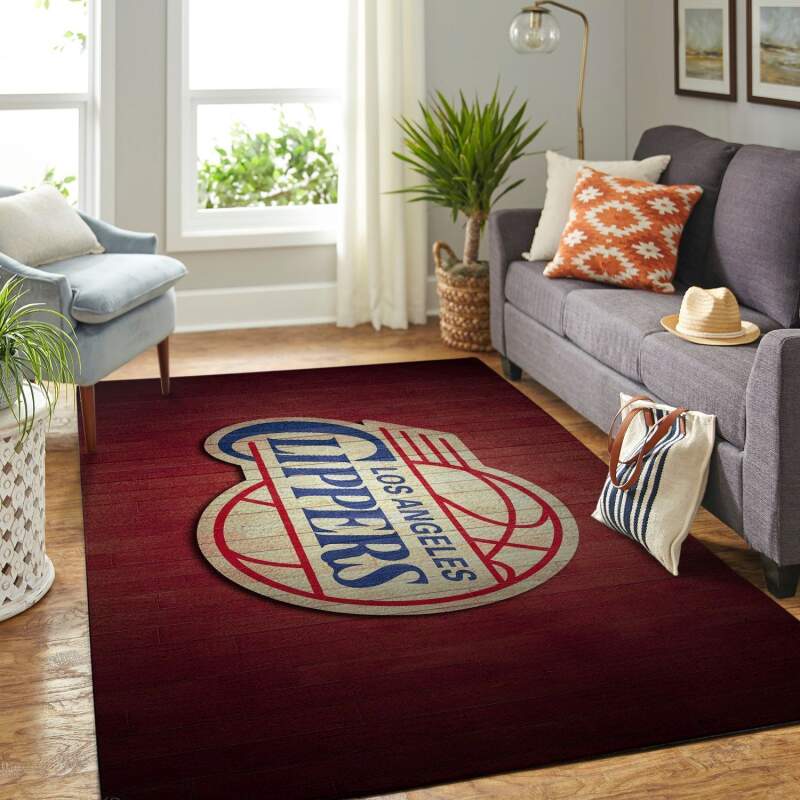 Amazon Los Angeles Clippers Living Room Area Rug