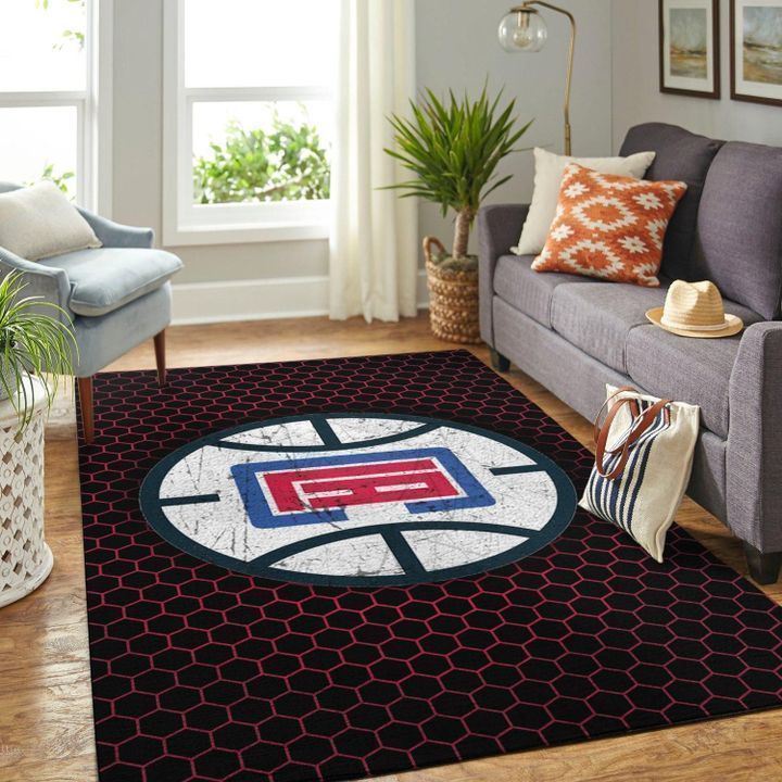Amazon Los Angeles Clippers Living Room Area Rug